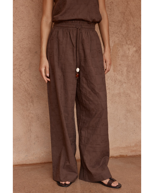 SASS BELLIE EMBROIDERED PANT