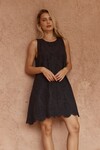 SASS MAVIS BRODERIE SHIFT DRESS