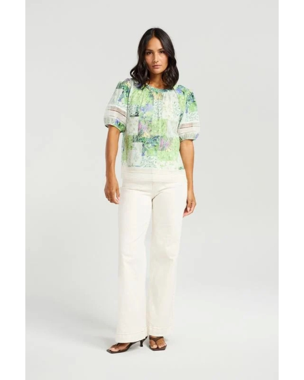 NMBER ROSE PAIGE TOP
