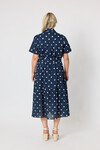 GORDON SMITH RIVIERA SPOT DRESS