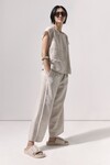 MARCO POLO RAW TEXTURED PANT