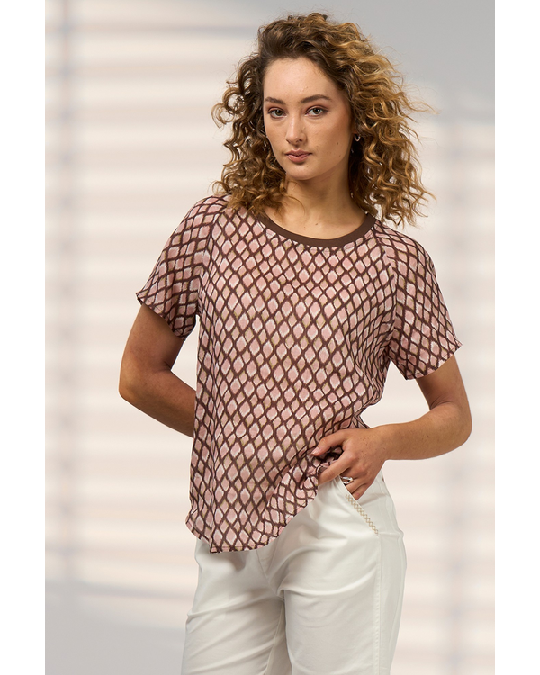 MADLY SWEETLY DOUBLE UP TEE