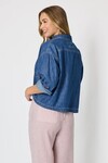 THREADZ COAST CROP DENIM JACKET