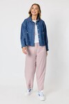 THREADZ COAST CROP DENIM JACKET