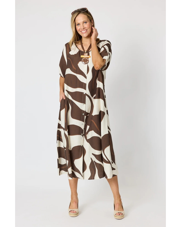 CLARITY BAY LEAF DRESS