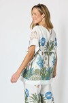 CLARITY ESCAPE PRINT TOP