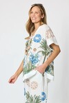 CLARITY ESCAPE PRINT TOP