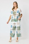 CLARITY ESCAPE PRINT TOP