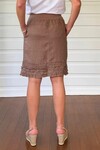 GORDON SMITH RUFFLE HEM SKIRT