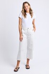 ELM SIDNEY CROPPED WIDE LEG JEAN