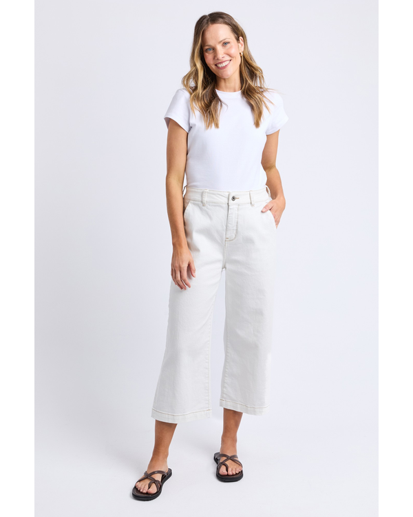 ELM SIDNEY CROPPED WIDE LEG JEAN
