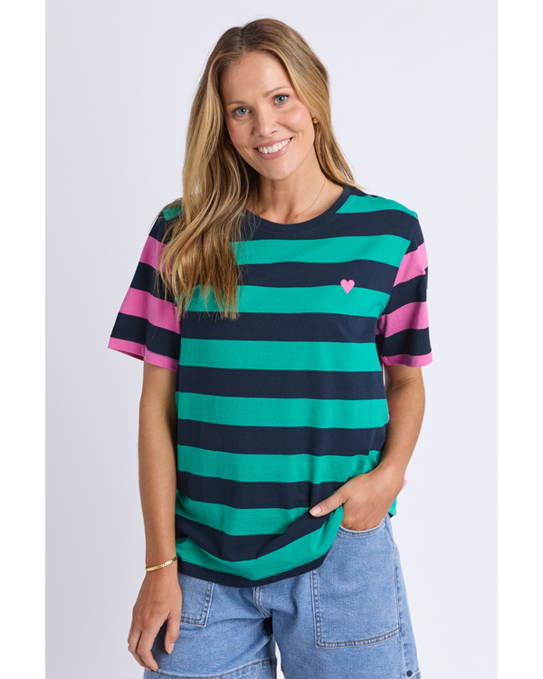 ELM EDEN STRIPE TEE