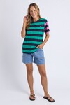 ELM EDEN STRIPE TEE